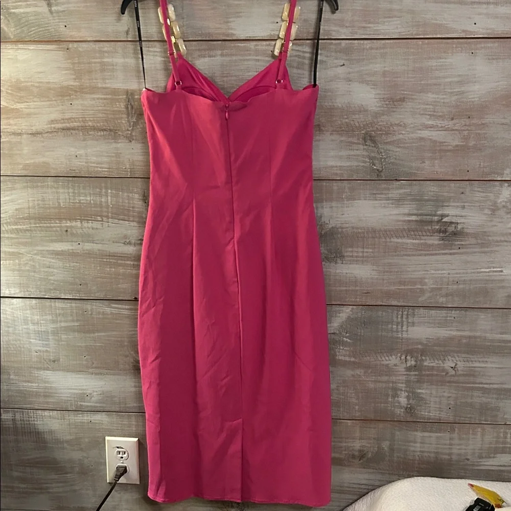 NWT Siena Embellished-Strap Midi A-Line Dress size 10 - Picture 7 of 14